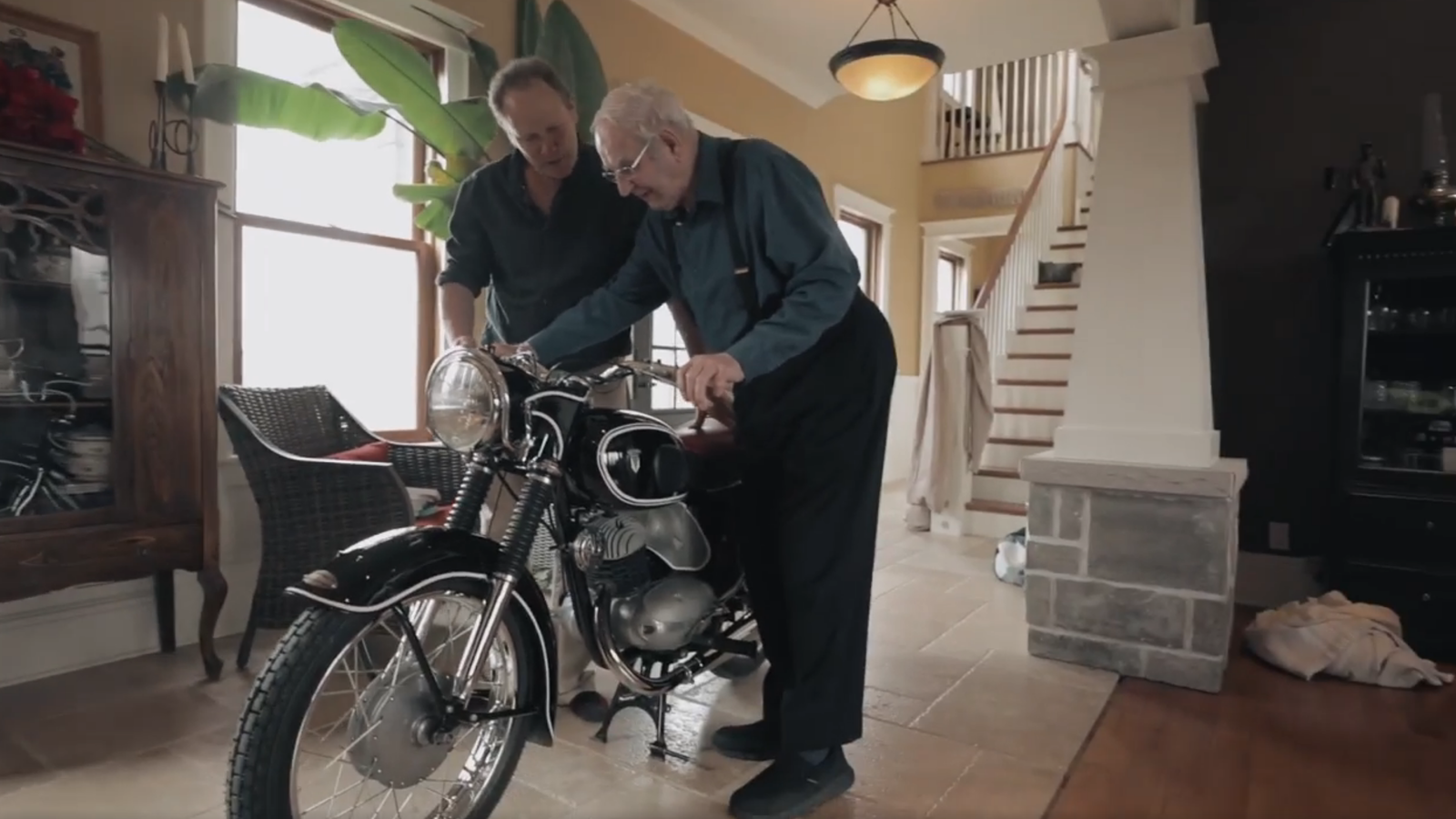 Zandbelt reunited with classic motorcycle